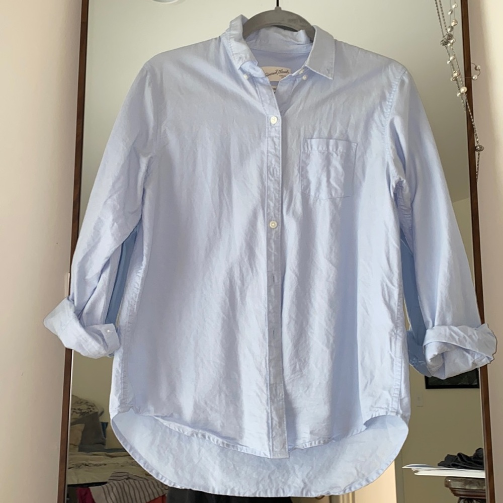 Light blue Camden shirt, size small